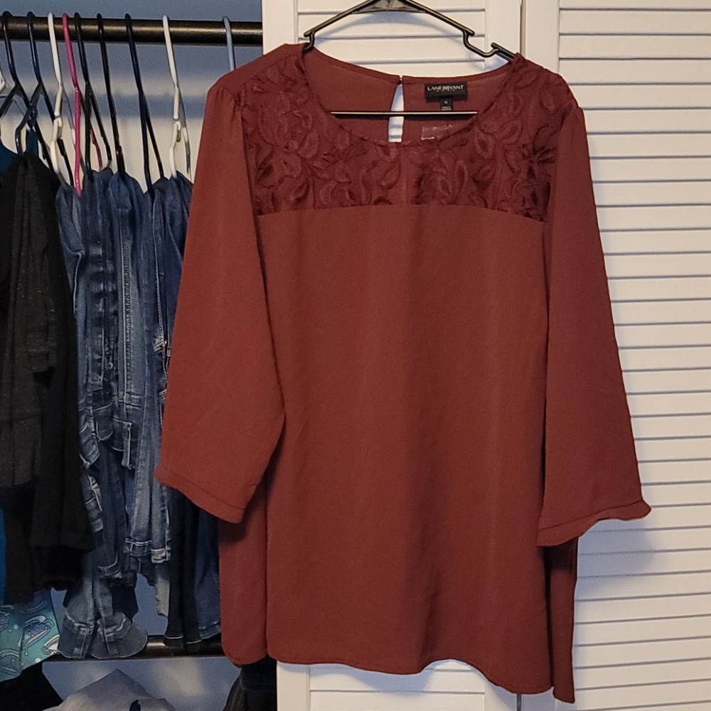 🦉Lane Bryant blouse